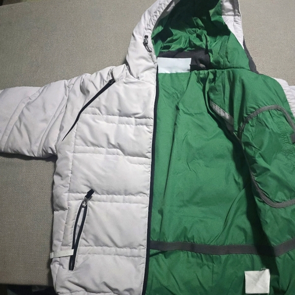 K2 Perimeter Women's Snowboarding Softshell Jacket Size Small Gray Down YKK Zipp - Picture 14 of 17